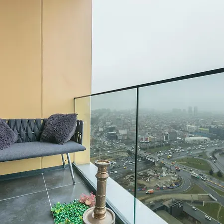 Apartment Lux Next To Outlet In High Floor 26 Istanbul