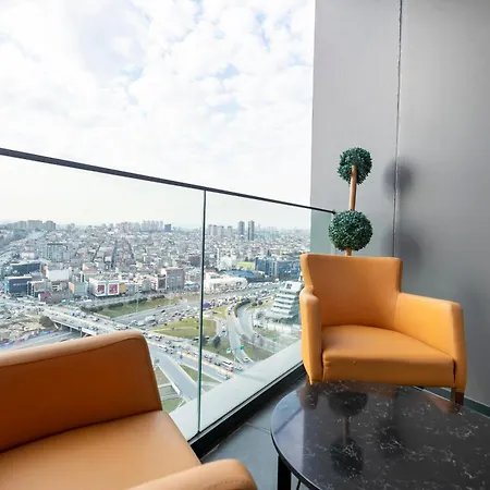 Appartamento Lux Next To Outlet In High Floor 26 Provincia di Istanbul