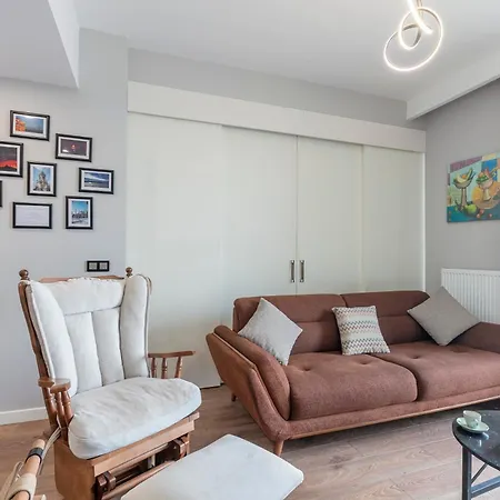 Lux Next To Outlet In High Floor 26 Apartment Istanbul