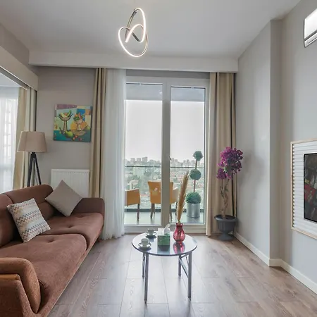 公寓 Lux Next To Outlet In High Floor 26 伊斯坦布尔