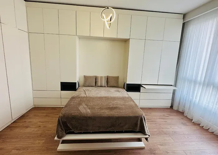 公寓 Lux Next To Outlet In High Floor 26