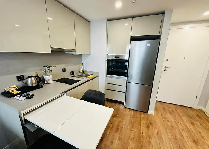 公寓 Lux Next To Outlet In High Floor 26 伊斯坦布尔