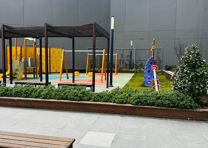 公寓 Lux Next To Outlet In High Floor 26 伊斯坦布尔