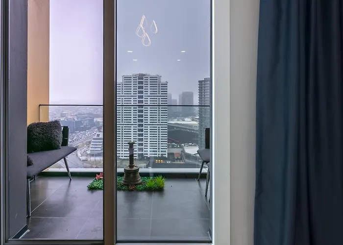 公寓 Lux Next To Outlet In High Floor 26