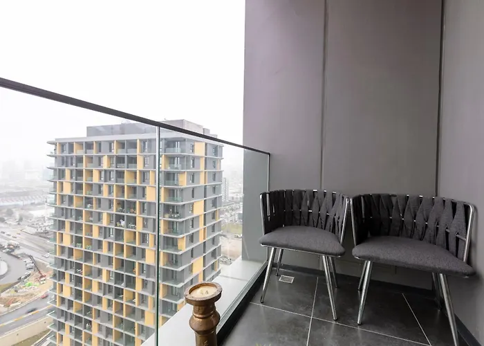 Lux Next To Outlet In High Floor 26 公寓